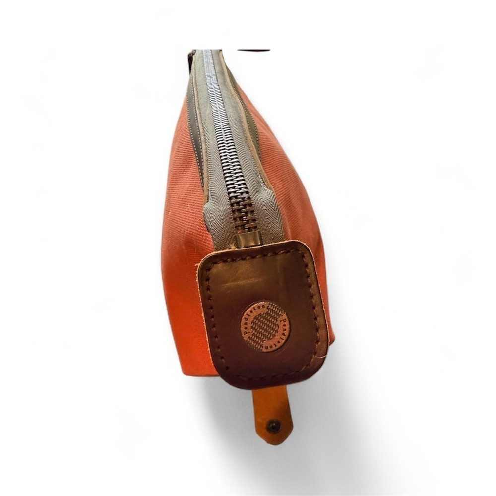 PENDLETON Terra Cotta Orange Canvas Pouch Bag - Picture 7 of 10